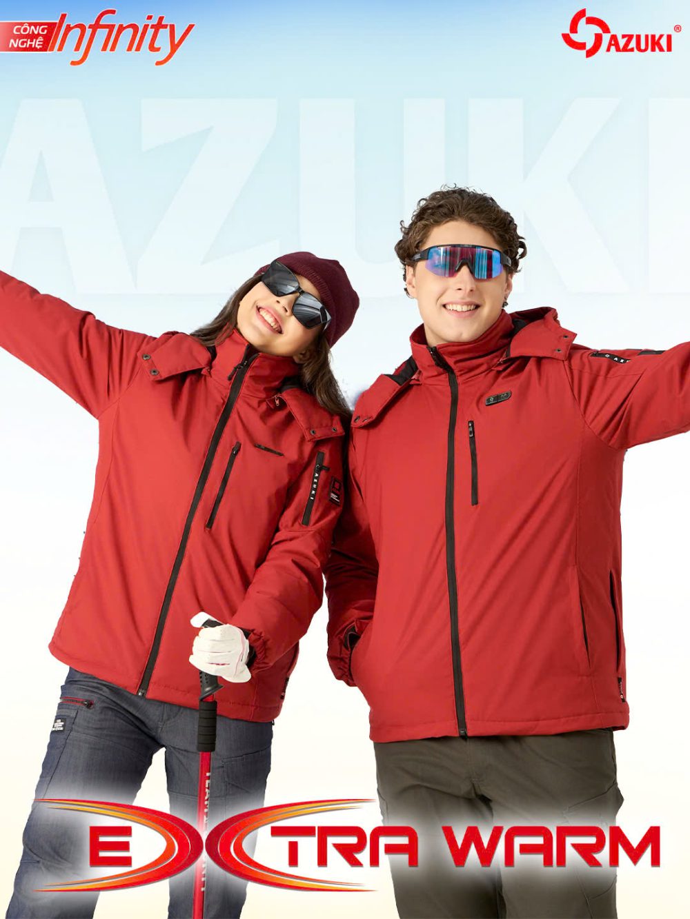 Áo Sưởi Ấm Azuki Raincoat R05 Chống Mưa Cao Cấp Mới Nhất 2026
