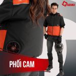 Áo Điều Hòa Azuki Ngắn Tay 2025 Bản Phối Màu Siêu Hot - Thoáng Mát, Thời Trang, Hiệu Quả Cao (Áo rời không kèm phụ kiện)