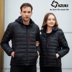 Áo Sưởi Ấm Azuki Chính Hãng Chạy Bằng Pin, Mã Siêu Nhẹ S01, BH 12 Tháng