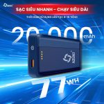 Áo sưởi ấm Azuki Raincoat R05 chống nước, pin 20.000mAh