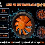 Bộ Phụ Kiện Áo Điều Hòa Azuki Extra Light EX-9 New Season 2024 Pin 25.500mAh – Quạt 21V