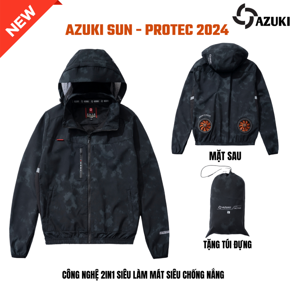 Áo Điều Hòa Chống Nắng Azuki - Azuki Sun Protect 2024 (Chỉ áo rời)