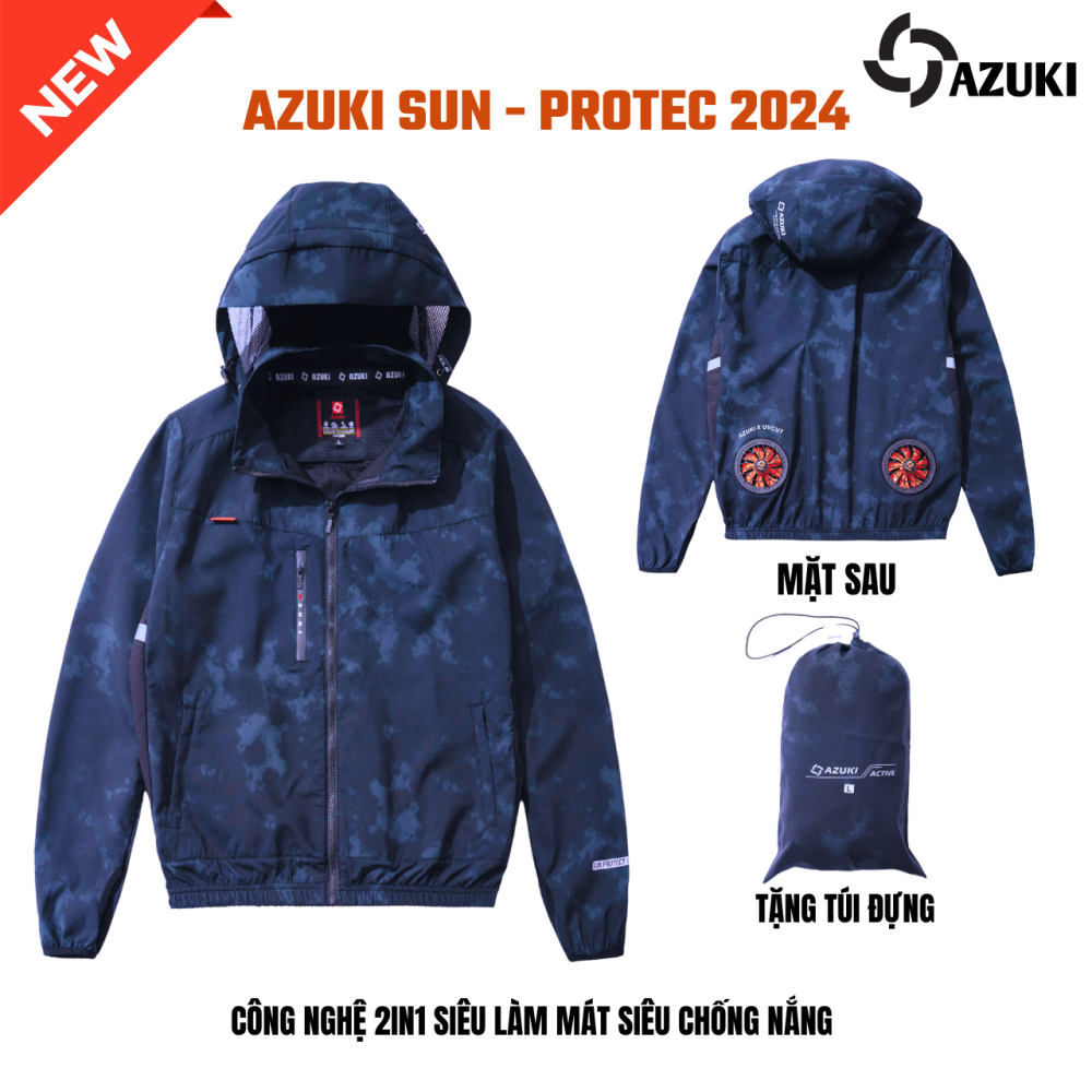 Áo Điều Hòa Chống Nắng Azuki - Azuki Sun Protect 2024 (Chỉ áo rời)