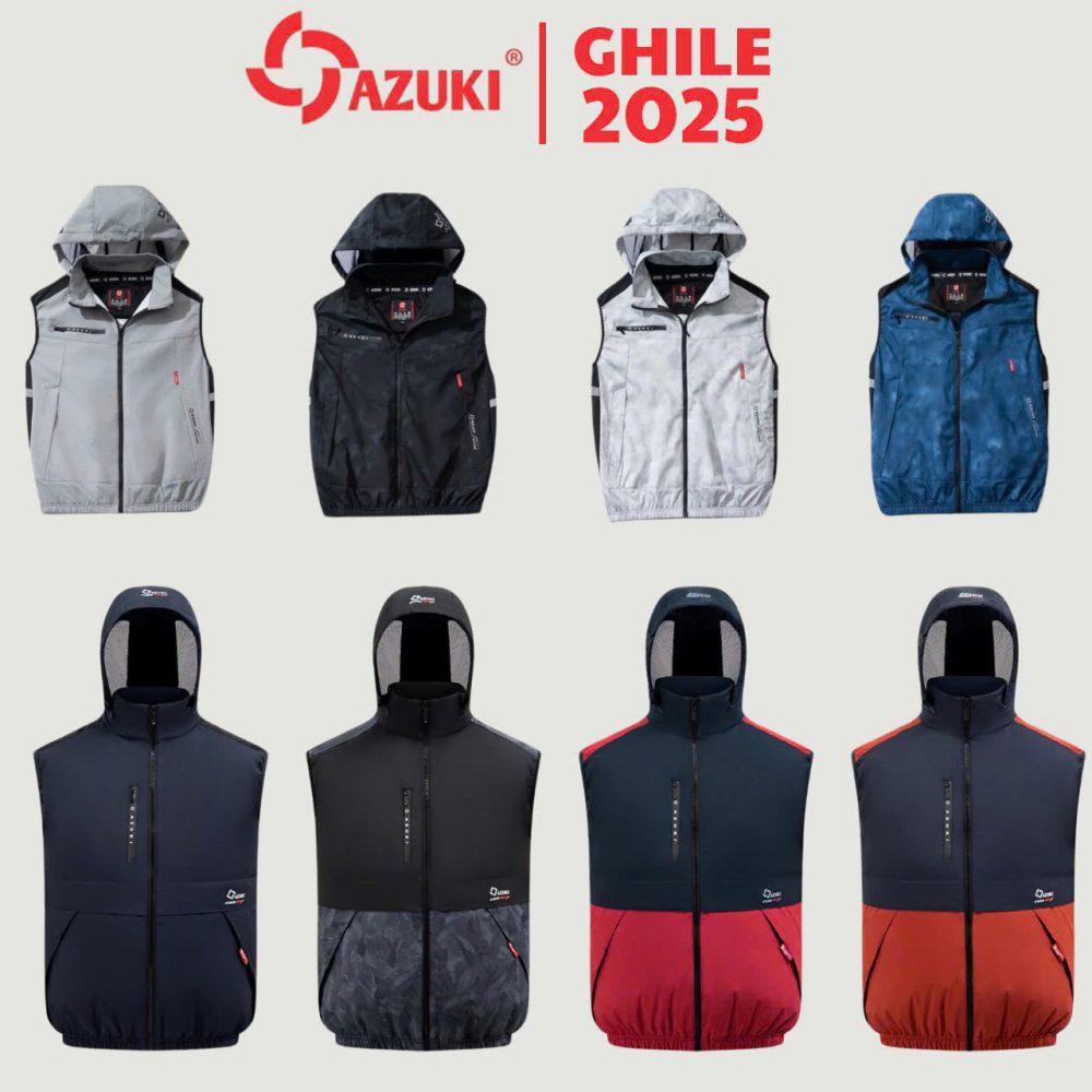 Áo Điều Hòa Azuki Ghi- Lê UV CUT (Chỉ Áo Rời)