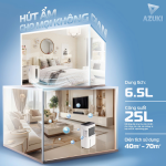 Máy Hút Ẩm & Lọc Không Khí Azuki Galaxy X3 Công Nghệ Mới Nhất