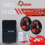 Bộ phụ kiện áo điều hòa Azuki Extra X10 Mới Nhất 2025 - Pin dung lượng 24.000mah - Quạt 26V Mạnh Nhất Thị Trường
