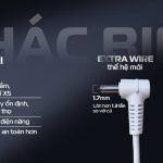 Quạt Áo Điều Hòa AZUKI EXTRA X10 Công Suất 26V Mạnh Nhất 2025 [Quạt kèm dây nối]