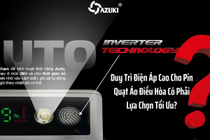 SỰ THẬT VỀ CÁC DÒNG PIN QUẠT CAO CẤP GIẢM ĐIỆN ÁP KHI SỬ DỤNG TRÊN THỊ TRƯỜNG HIỆN NAY?