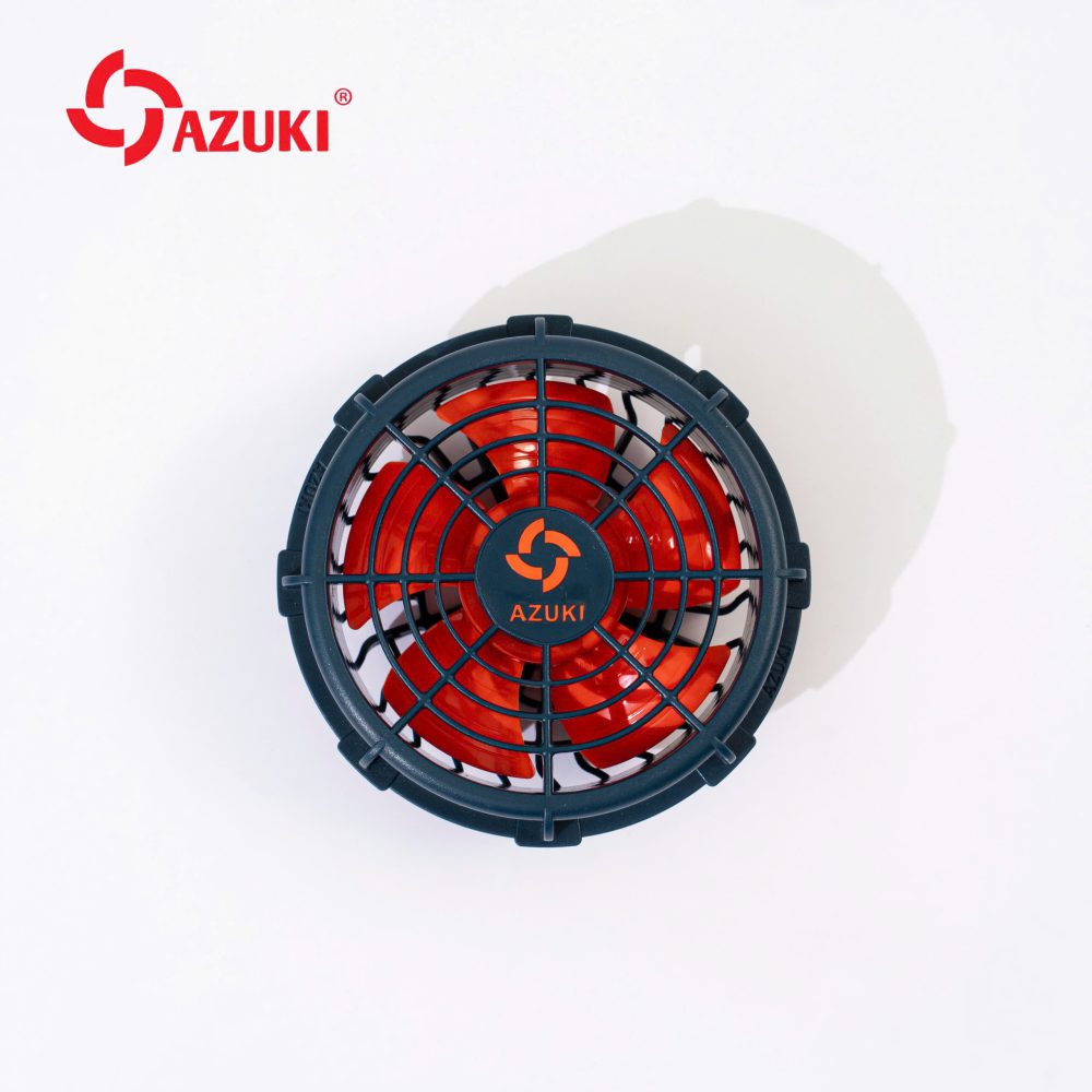 Quạt Áo Điều Hòa AZUKI ULTRA S8 Công Suất 18V Công Nghệ Mới Nhất 2025 [ Quạt kèm dây nối]