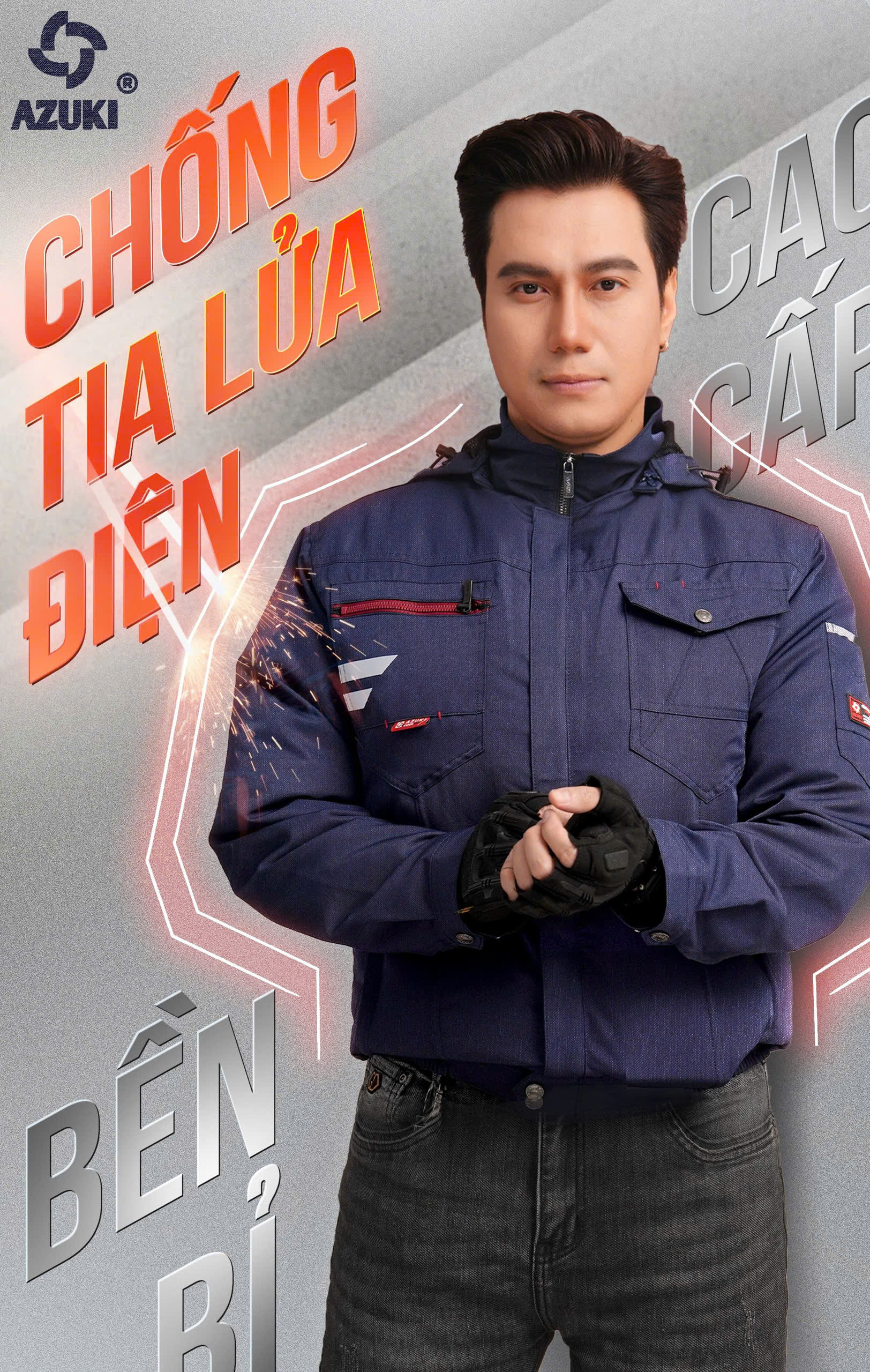 Áo điều hoà chất Jean