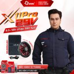 Áo Điều Hòa Azuki X11 Pro Chính Hãng, Quạt 29V Mạnh Nhất, Pin 30.000mAh Siêu Khủng