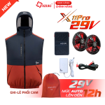 Bộ Áo Điều Hòa Gile Azuki X11 Pro 29V Siêu Mát - Áo Siêu Nhẹ