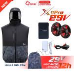 Bộ Áo Điều Hòa Gile Azuki X11 Pro 29V Siêu Mát - Áo Siêu Nhẹ