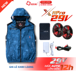 Bộ Áo Điều Hòa Gile Azuki X11 Pro 29V Siêu Mát - Áo Siêu Nhẹ