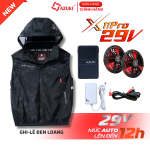 Bộ Áo Điều Hòa Gile Azuki X11 Pro 29V Siêu Mát - Áo Siêu Nhẹ