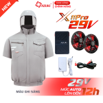 Áo Điều Hòa Ngắn Tay Azuki X11 PRO 29V Cực Mạnh