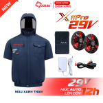 Áo Điều Hòa Ngắn Tay Azuki X11 PRO 29V Cực Mạnh