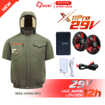 Áo Điều Hòa Ngắn Tay Azuki X11 PRO 29V Cực Mạnh
