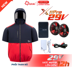 Áo Điều Hòa Ngắn Tay Azuki X11 PRO 29V Cực Mạnh