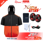 Áo Điều Hòa Ngắn Tay Azuki X11 PRO 29V Cực Mạnh