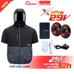 Áo Điều Hòa Ngắn Tay Azuki X11 PRO 29V Cực Mạnh