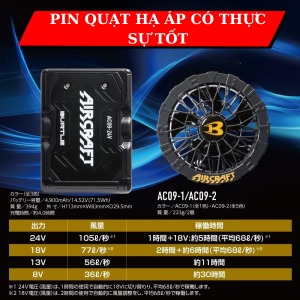 Pin quạt hạ áp