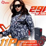 Áo Điều Hòa Azuki X11 Pro Chính Hãng, Quạt 29V Mạnh Nhất, Pin 30.000mAh Siêu Khủng