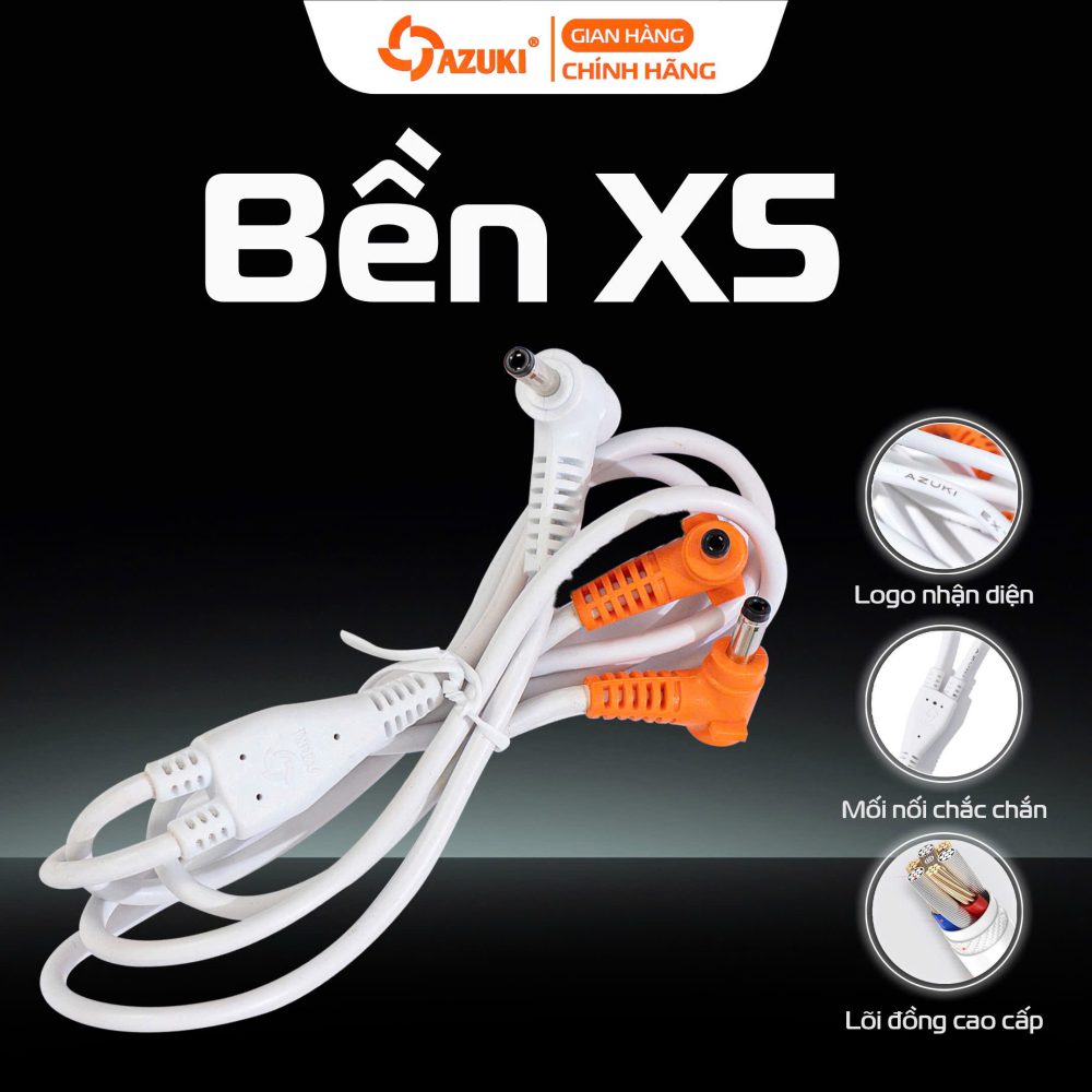 Dây nối Quạt 18V - Azuki Ultra S8 [Bảo hành chính hãng 12 tháng]