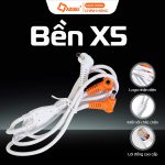 Dây nối Quạt 18V Azuki Ultra S8 [Bảo hành chính hãng 12 tháng]