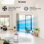 Quạt Tháp Sưởi Ấm Không Cánh 2 Chiều AZUKI SK09 - Giải Pháp 4IN1 Cho Cuộc Sống Hiện Đại