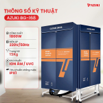 Tủ Sấy Quần Áo AZUKI BG-168 – Sấy Nhanh, Khử Khuẩn, Tiết Kiệm Điện