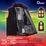 Áo Sưởi Ấm Azuki Extra Warm Ghile G60,Chạy Pin 20000mah, BH 12 Tháng Chính Hãng