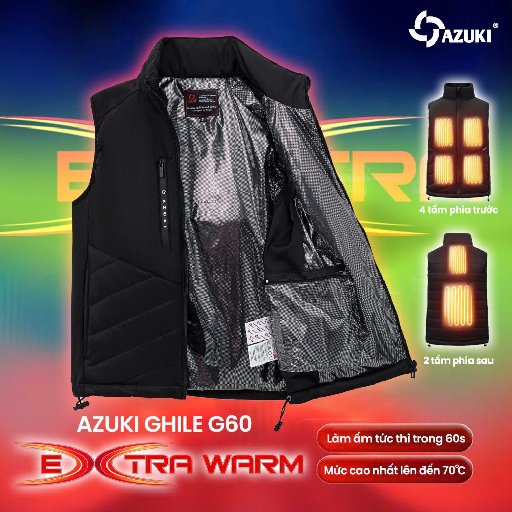 Áo sưởi ấm Ghile Azuki