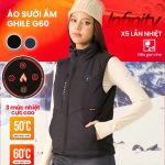 Áo sưởi ấm AZUKI EXTRA WARM GHILE G60, chất lượng cao, BH 12 tháng