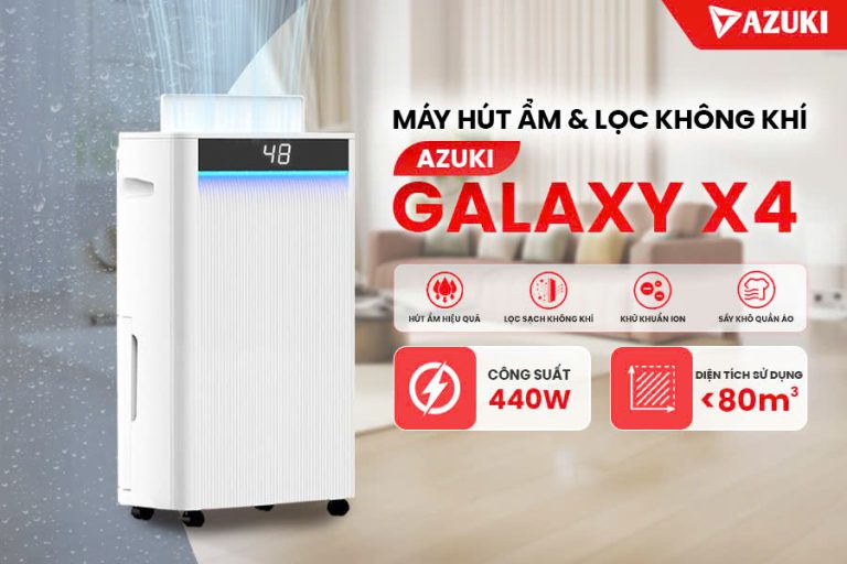 Máy hút ẩm azuki galaxy x4