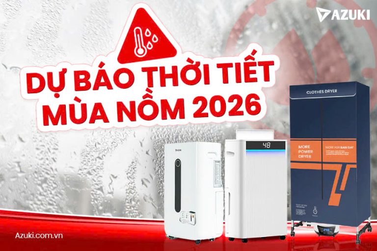 dự báo thười tiết mùa nồm 2026