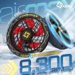 Áo Điều Hòa AZUKI Chính Hãng EXTRA  X12 Pro 30.000mAh - Quạt 34V Siêu Mạnh