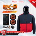 Bộ áo điều hoà AZUKI ULTRA EX9 21V New Season - Dài tay