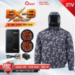 Bộ áo điều hoà AZUKI ULTRA EX9 21V New Season - Dài tay