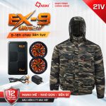 Bộ áo điều hoà AZUKI ULTRA EX9 21V New Season - Dài tay