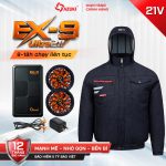 Bộ áo điều hoà AZUKI ULTRA EX9 21V New Season - Dài tay