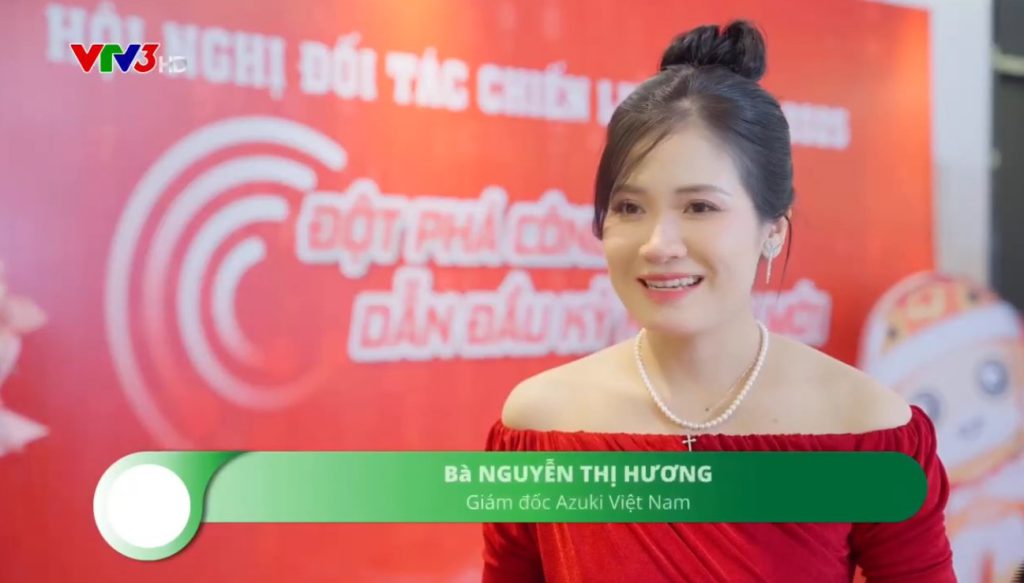 Bà Nguyễn Thị Hương giám đốc tại Azuki Việt Nam