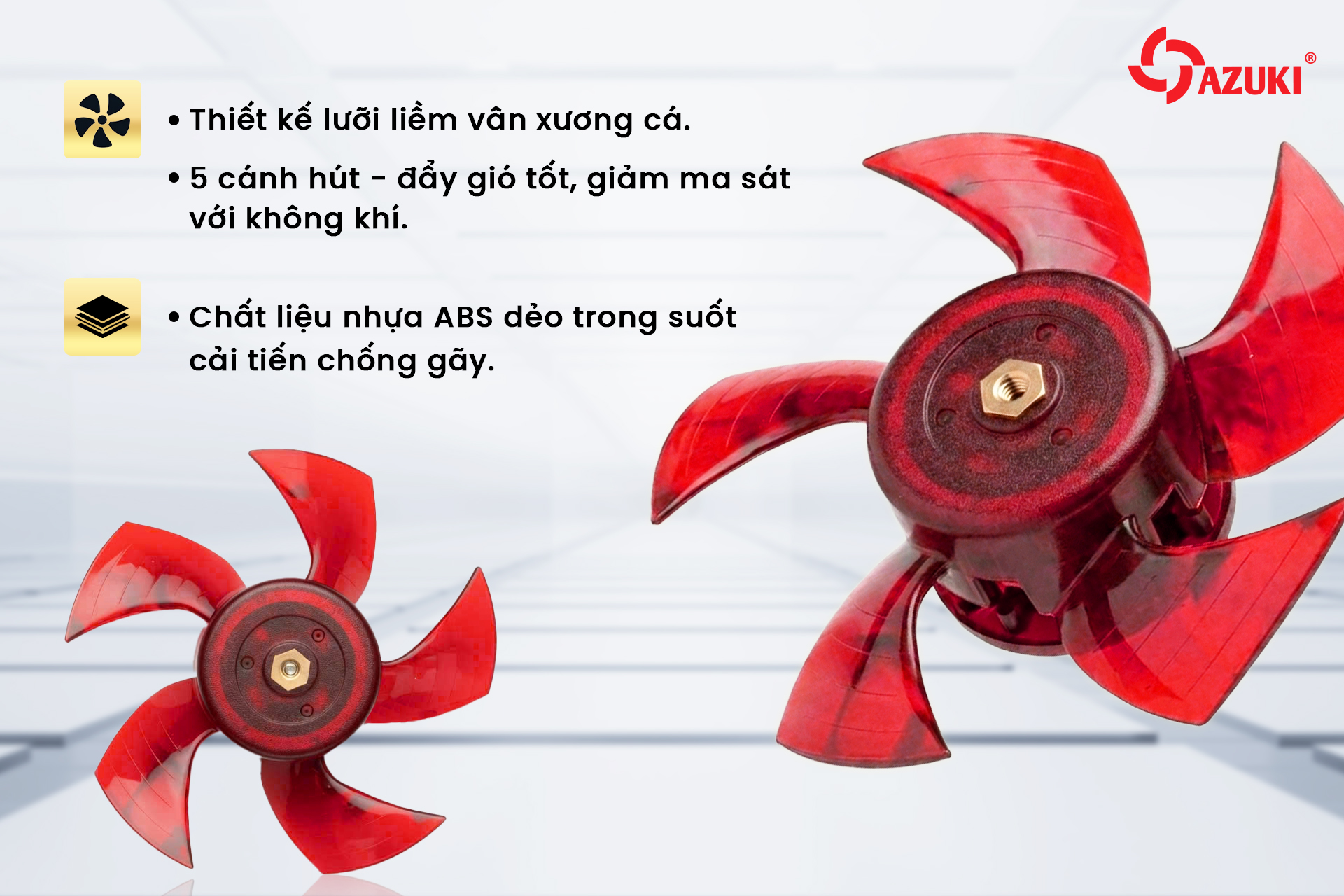 cánh quạt azuki x12 pro