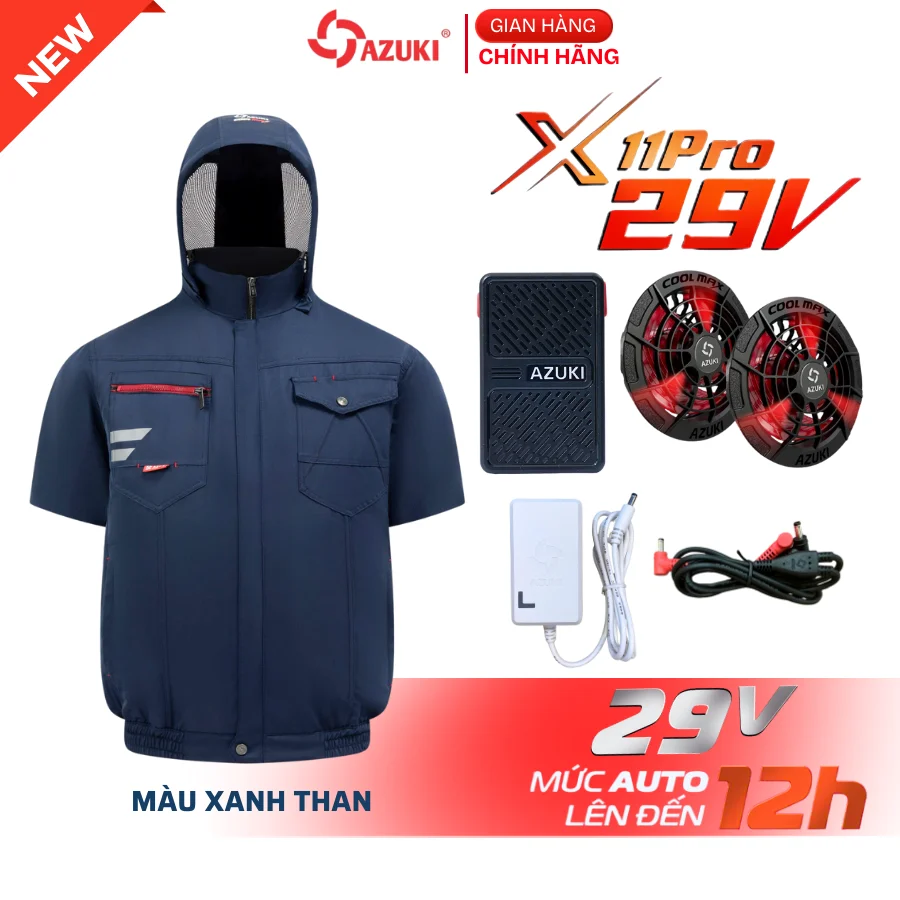 Áo điều hoà ngắn tay
