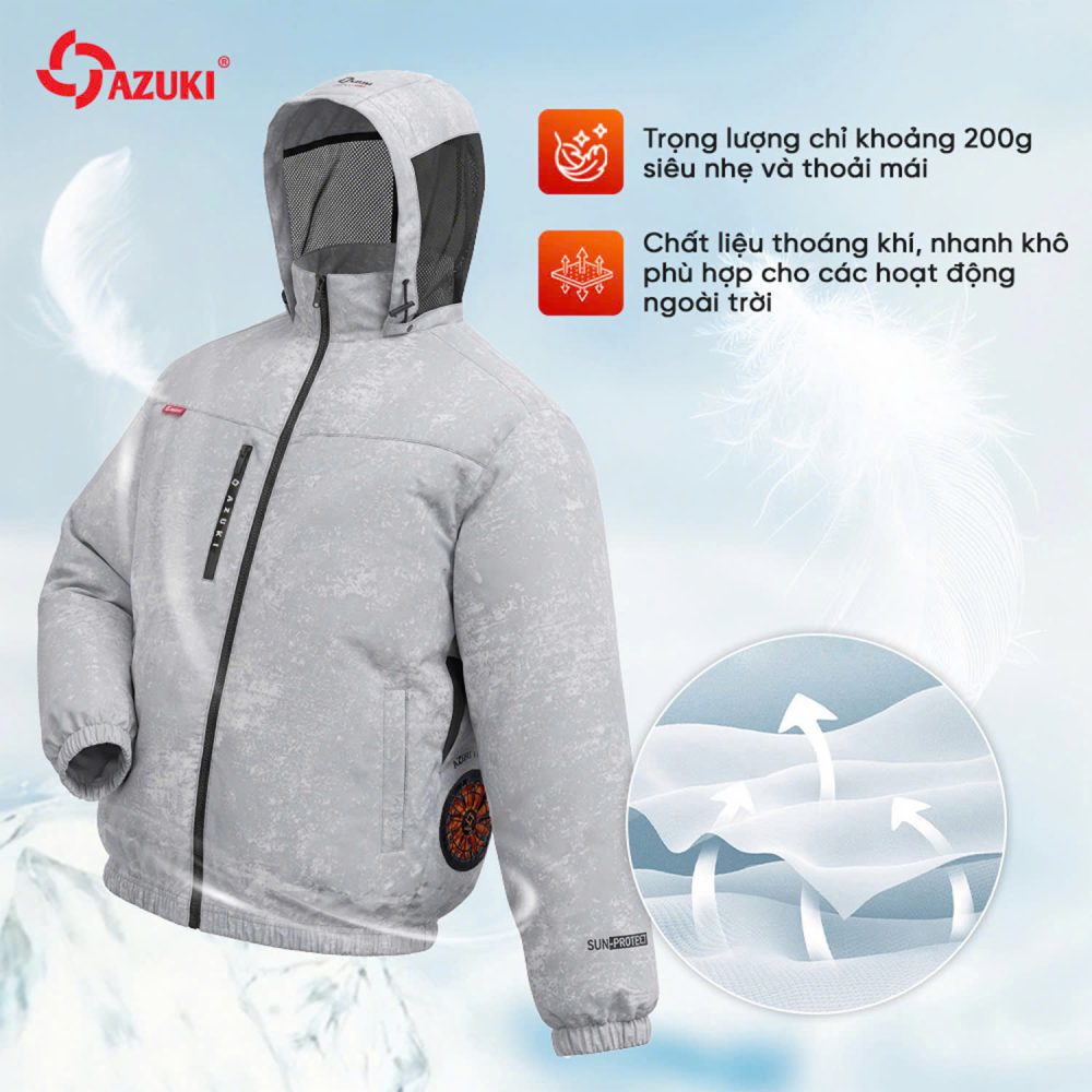 Áo Điều Hòa Chống Nắng Azuki - Azuki Sun Protect 2024 (Chỉ áo rời)