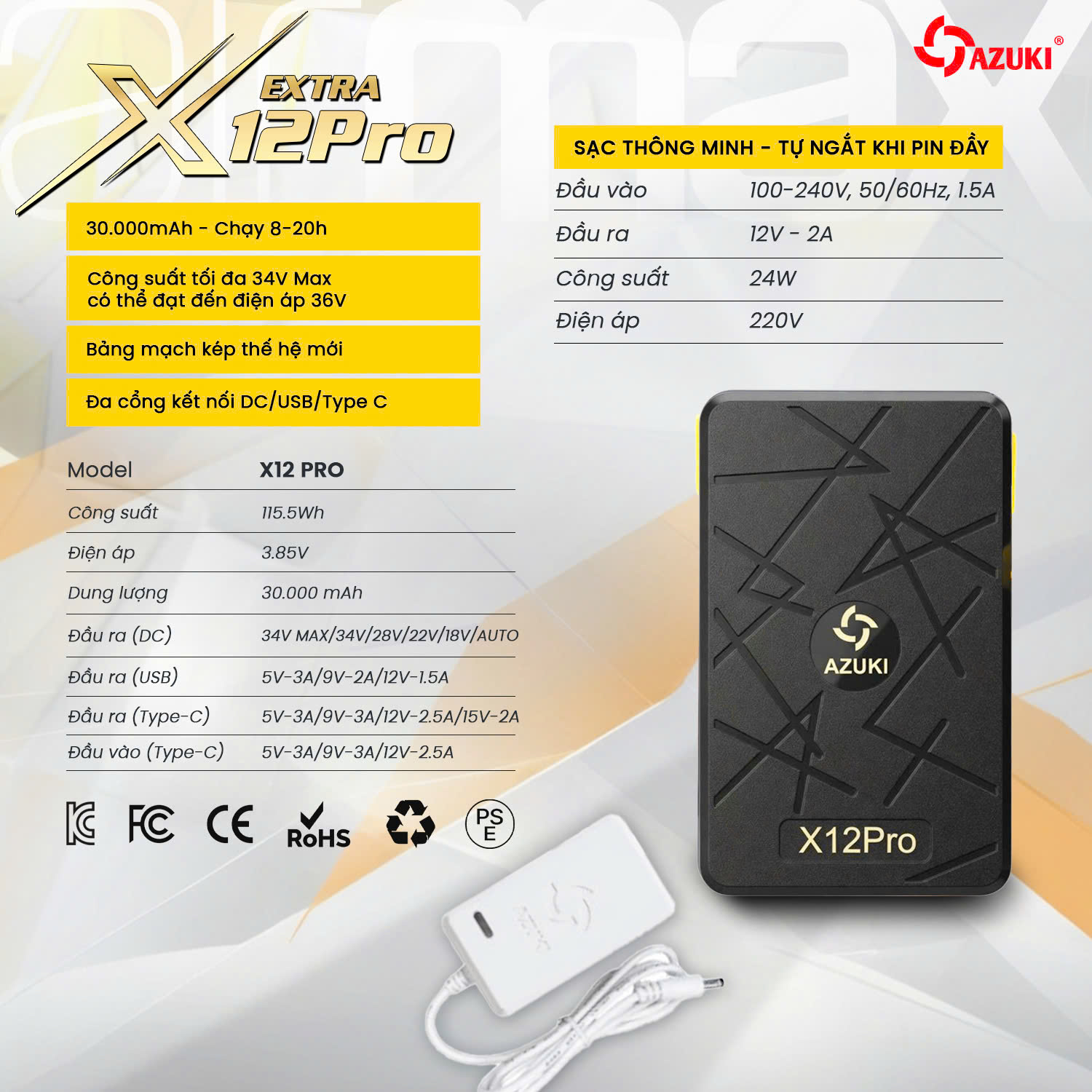 review áo điều hoà Azuki X12 pro