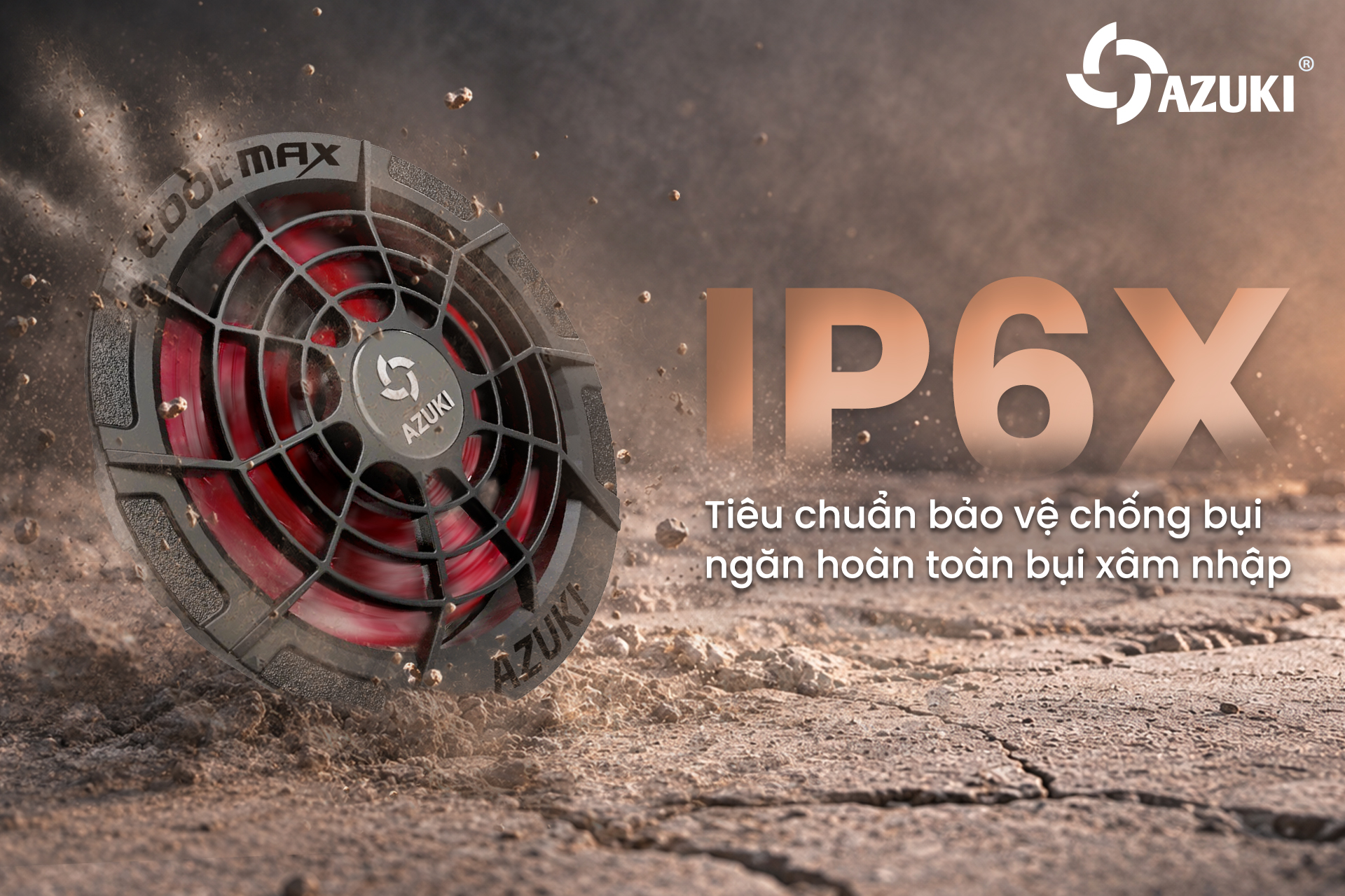 Tiêu chuẩn IP6X chống bụi